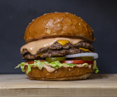 Luna Garden hamburger
